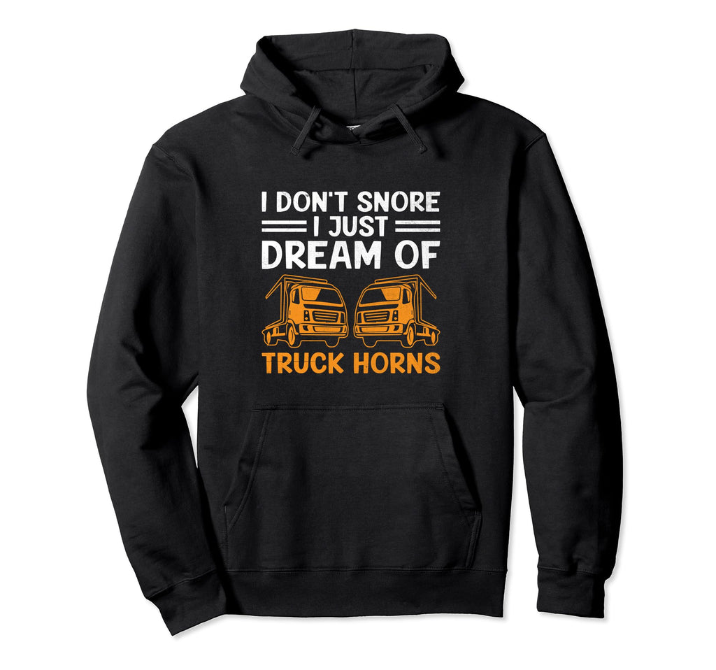 Trucker Driving Dad Trucker Father Truck Hoodie - Trendy Graphic Unisex - T-Shirt, Sweatshirt, Hoodie