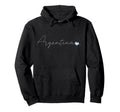 Argentina Simple Love Argentinian Flag Hoodie - Unique Graphic Unisex - T-Shirt, Sweatshirt, Hoodie