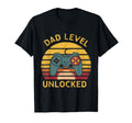 Dad Level Unlocked Funny New Dad T-Shirt - Casual Everyday Wear for Adults - T-Shirt, Sweatshirt, Hoodie