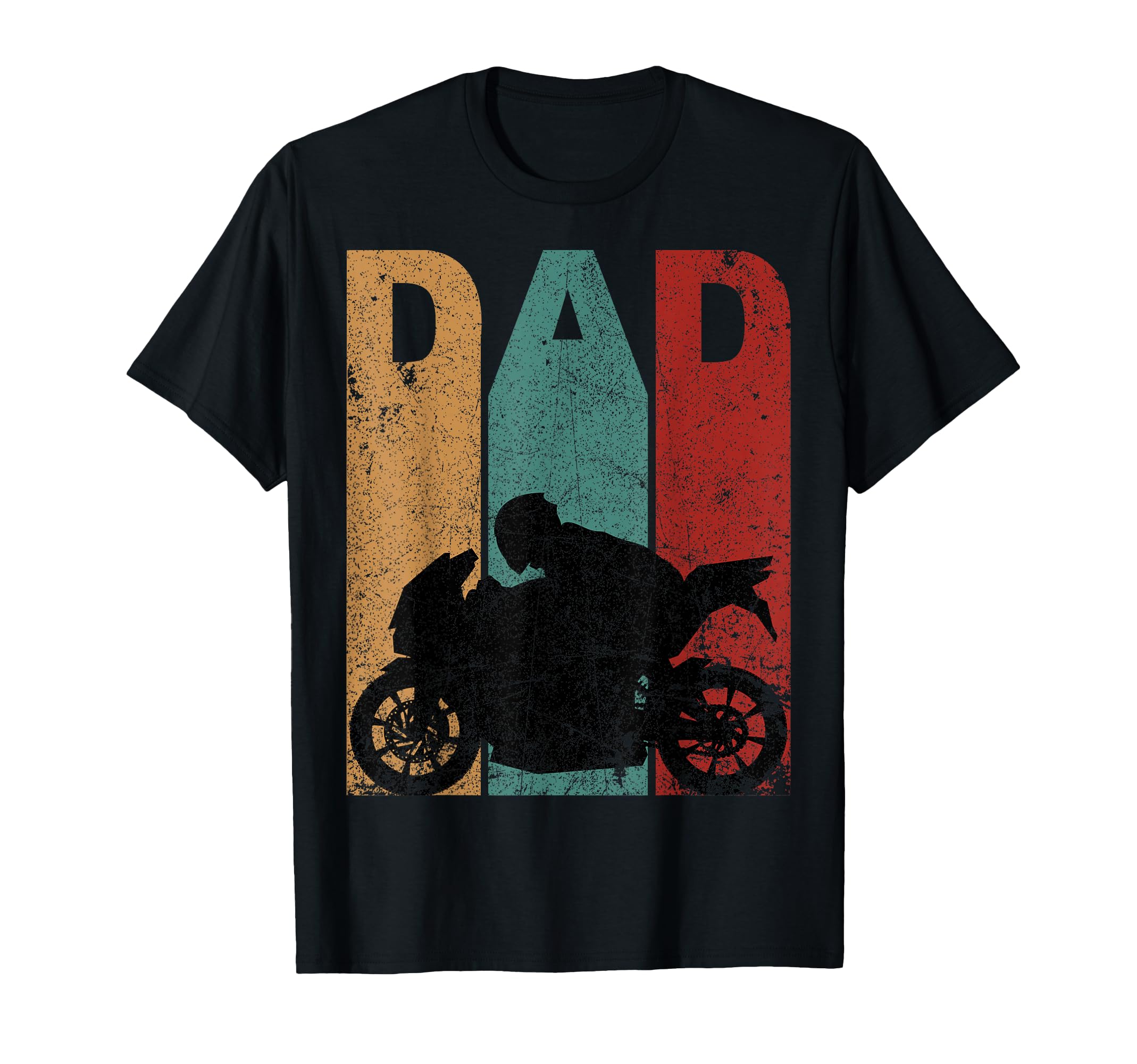 Sport Bike Dad Biker Motorcycle T-Shirt - Minimalist Print Men Women - T-Shirt, Sweatshirt, Hoodie
