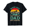 Funny Fathers Day Biker Dad Biker T-Shirt - Unique Graphic Men Women - T-Shirt, Sweatshirt, Hoodie