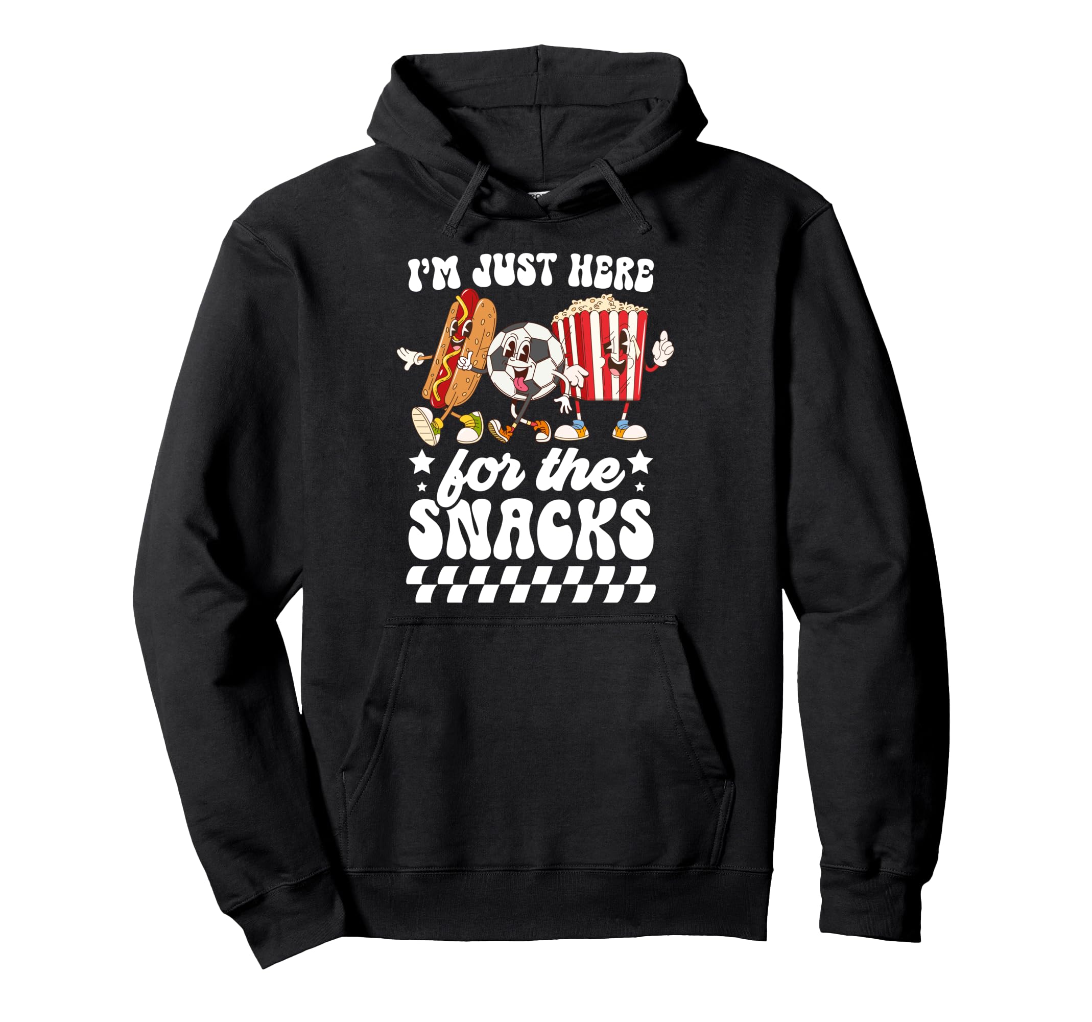 Soccer Brother Groovy Soccer Players Hoodie - Casual Everyday Wear Unisex - T-Shirt, Sweatshirt, Hoodie