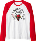 4 Hellfire Club Logo Raglan Baseball - Adult & Kids T-Shirts, Sweatshirts & Hoodies apparel design preview 1