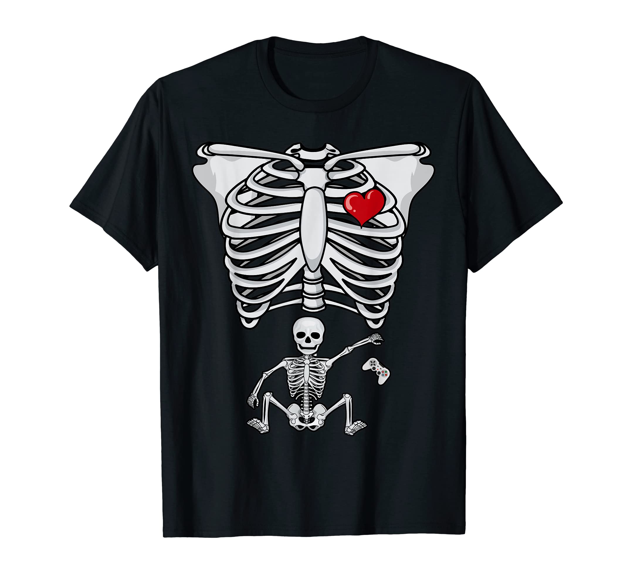 Skeleton Pregnancy Announcement T-Shirt - Fun Novelty Design Men Women - T-Shirt, Sweatshirt, Hoodie