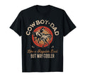 Mens Cowboy Dad Like Regular Dad But T-Shirt - Custom Art Print Men Women - T-Shirt, Sweatshirt, Hoodie