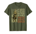 My Daughter My Soldier Hero Proud Army T-Shirt - Custom Art Print Unisex - T-Shirt, Sweatshirt, Hoodie