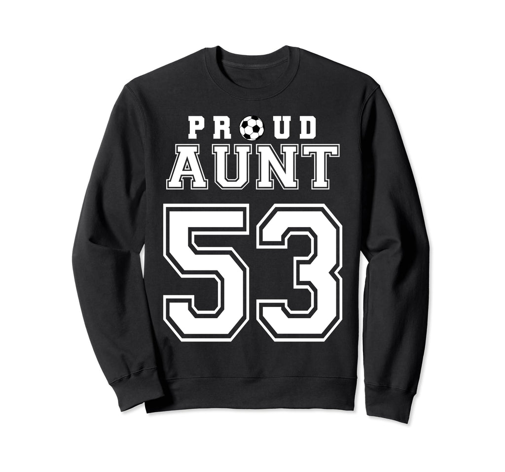 Number 53 Custom Proud Soccer Sweatshirt - Minimalist Print for Adults - T-Shirt, Sweatshirt, Hoodie