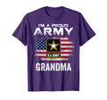 Im Proud Army Grandma American Flag T-Shirt - Graphic Print Men Women - T-Shirt, Sweatshirt, Hoodie