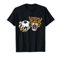 Jaguar Leopard Cheetah Soccer Ball T-Shirt - Aesthetic Graphic for Adults - T-Shirt, Sweatshirt, Hoodie