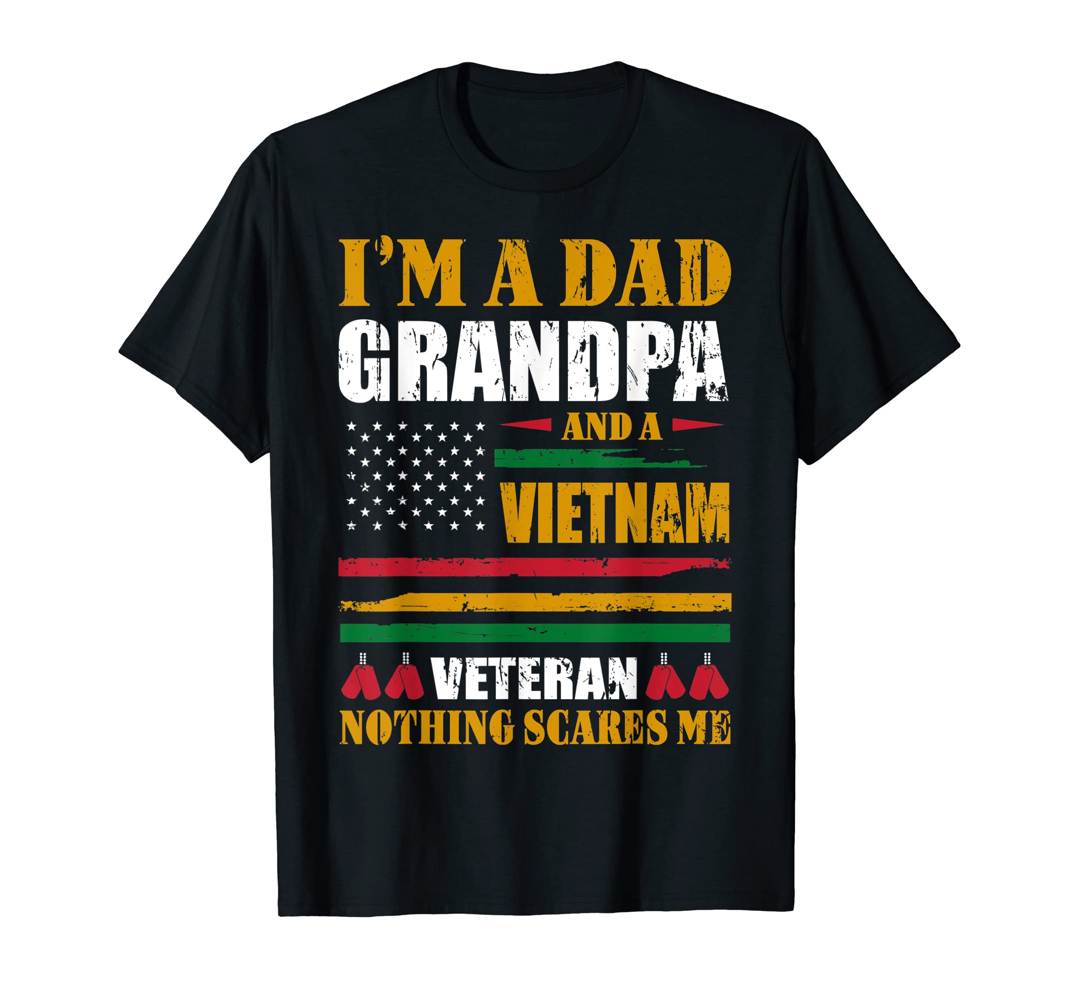 Mens Im Dad Grandpa And Vietnam T-Shirt - Aesthetic Graphic for Adults - T-Shirt, Sweatshirt, Hoodie