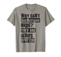 Why Cant Dalmatians Hide Dad Jokes Dogs T-Shirt - Custom Art Print Unisex - T-Shirt, Sweatshirt, Hoodie
