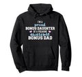 Im Proud Bonus Daughter Freaking Hoodie - Unique Graphic for Adults - T-Shirt, Sweatshirt, Hoodie