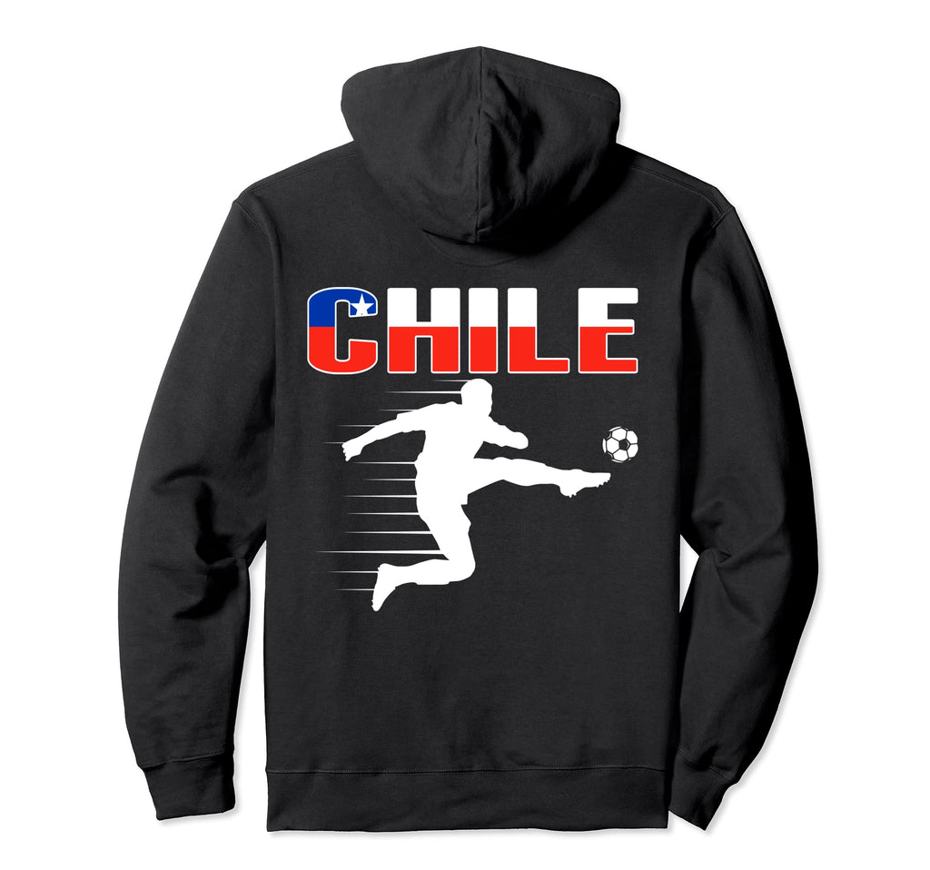 Chile Soccer Fans Jersey Proud Chilean Hoodie - Graphic Print Unisex - T-Shirt, Sweatshirt, Hoodie