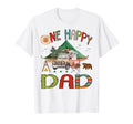 One Happy Dad Camper 1St Birthday T-Shirt - Custom Art Print for Adults - T-Shirt, Sweatshirt, Hoodie