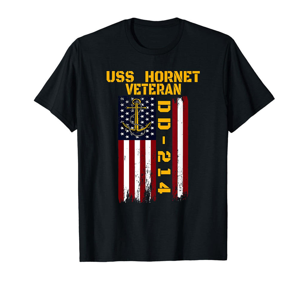 Uss Hornet Aircraft Carrier Veterans T-Shirt - Minimalist Print Men Women - T-Shirt, Sweatshirt, Hoodie