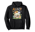 Aunt Birthday Twins Safari Jungle Hoodie - Fun Novelty Design for Adults - T-Shirt, Sweatshirt, Hoodie