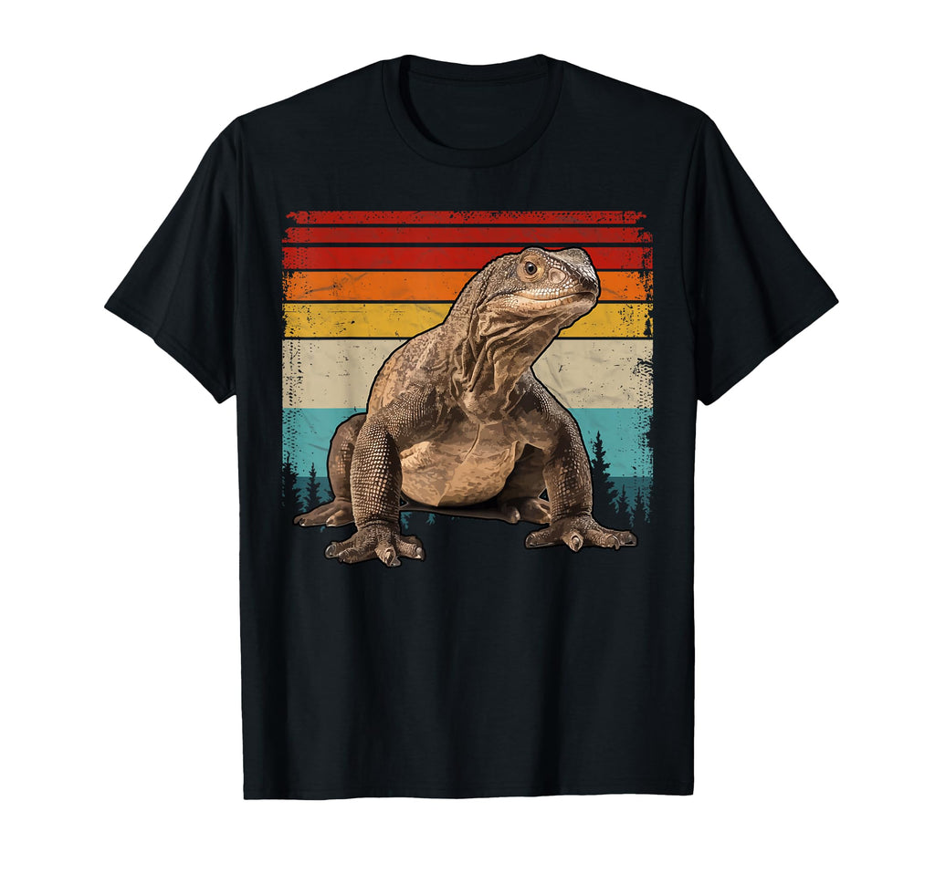 Distressed Komodo Dragon T-Shirt - Trendy Graphic Unisex - T-Shirt, Sweatshirt, Hoodie