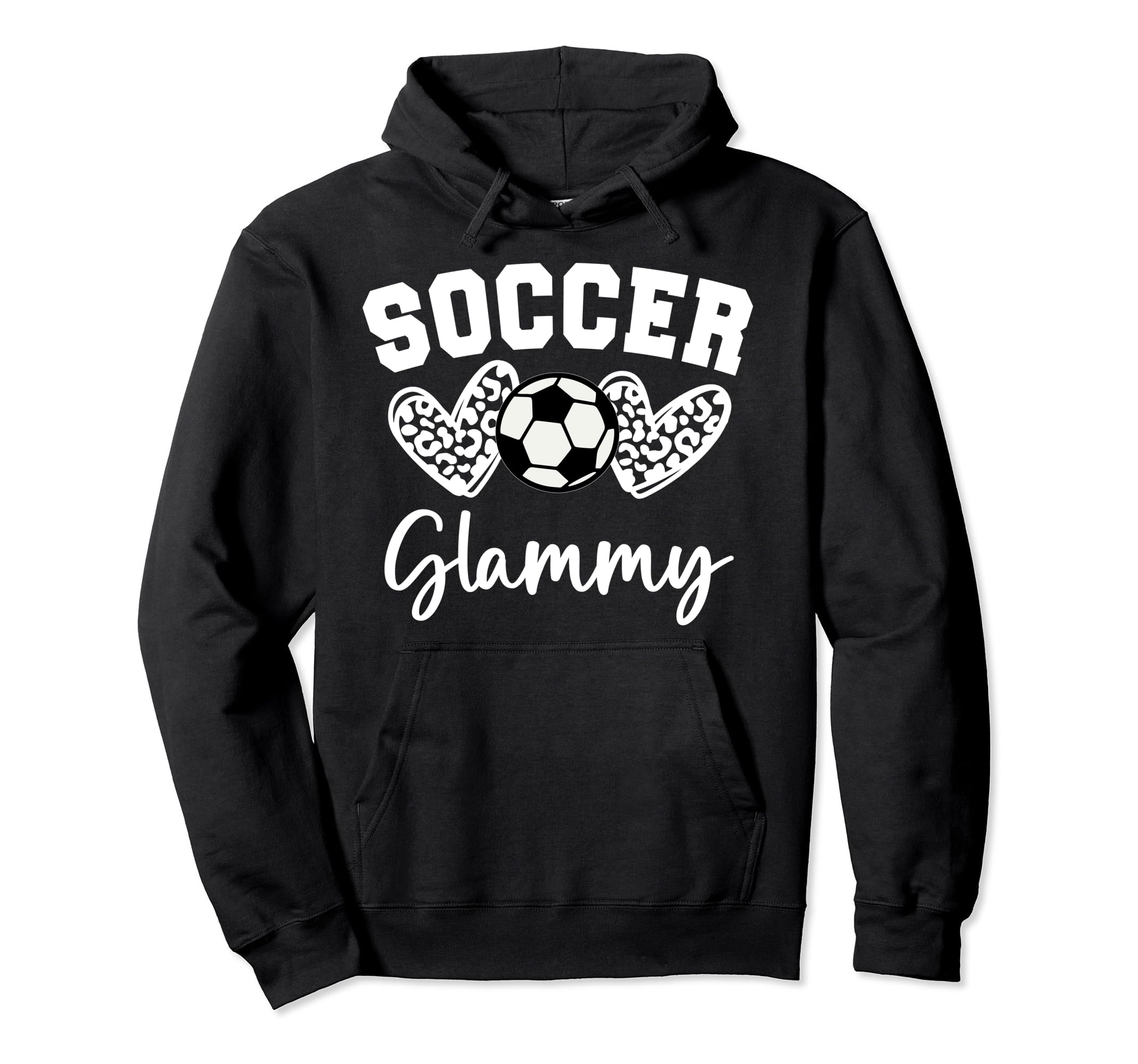 Soccer Glammy Matching Family Soccer Hoodie - Graphic Print for Adults - T-Shirt, Sweatshirt, Hoodie