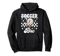 Soccer Bro Groovy Soccer Brother Hoodie - Minimalist Print Men Women - T-Shirt, Sweatshirt, Hoodie