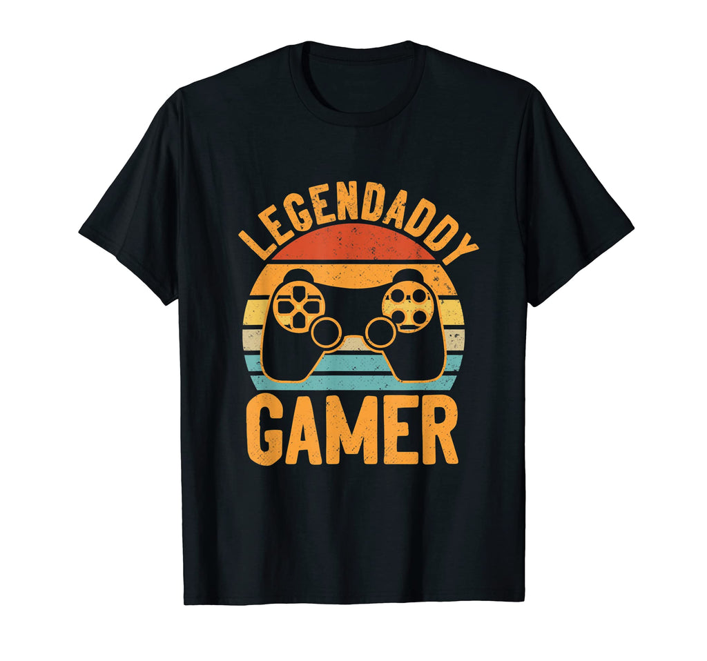 Legendaddy Gamer Daddy Funny Gaming Dad T-Shirt - Trendy Graphic Unisex - T-Shirt, Sweatshirt, Hoodie