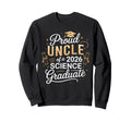 Proud Uncle Class 2026 Science Sweatshirt - Streetwear Style for Adults - T-Shirt, Sweatshirt, Hoodie