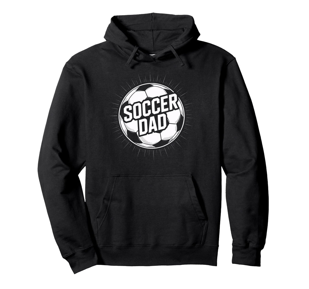 Soccer Dad Dedicated Player Support Hoodie - Custom Art Print Unisex - T-Shirt, Sweatshirt, Hoodie
