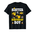 Sister Birthday Bday Construction T-Shirt - Custom Art Print for Adults - T-Shirt, Sweatshirt, Hoodie