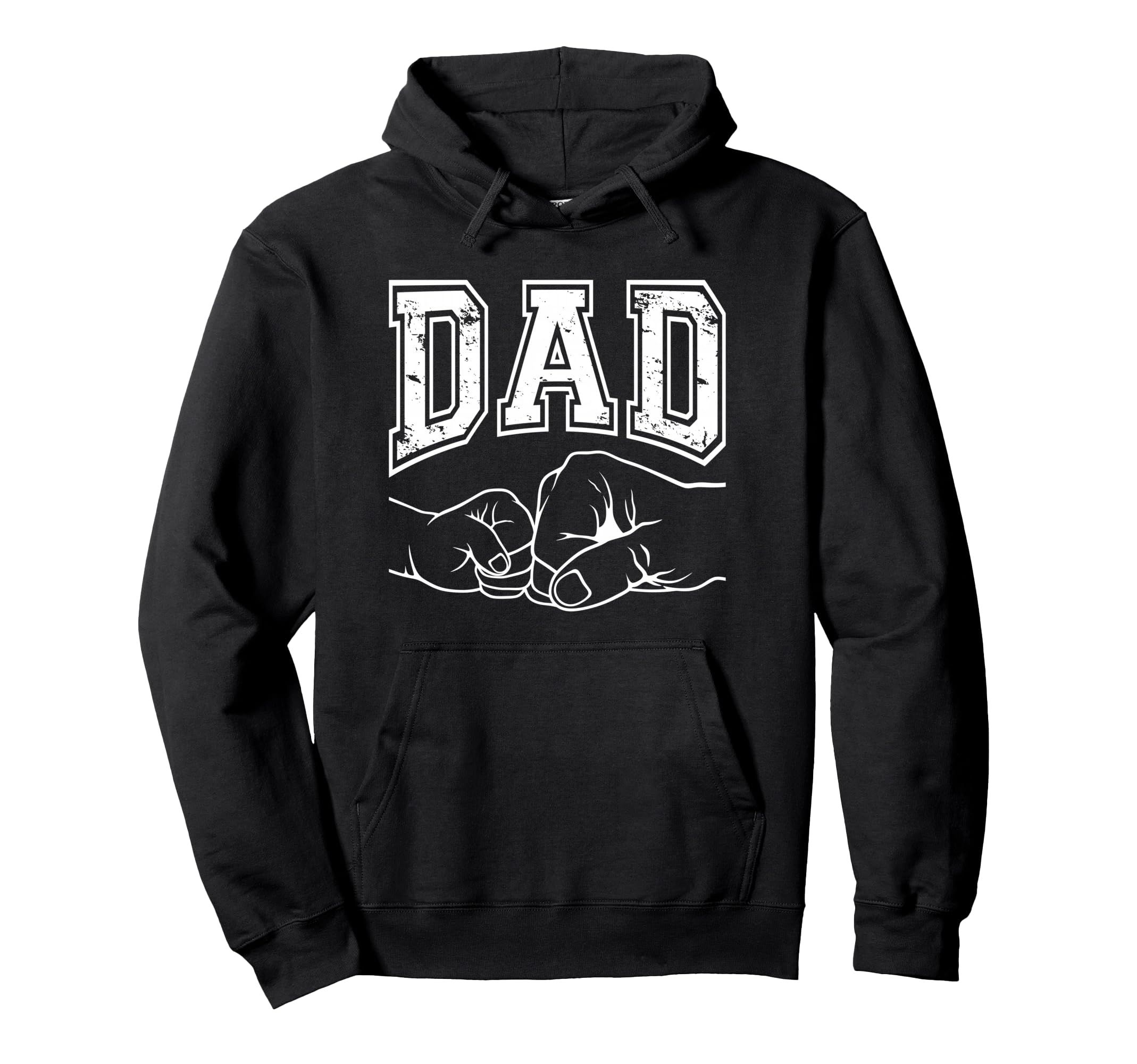 Best Dad Ever Fathers Day Family Hoodie - Minimalist Print for Adults - T-Shirt, Sweatshirt, Hoodie