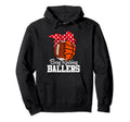 Busy Raising Ballers Mothers Day Hoodie - Novelty Apparel for Adults - T-Shirt, Sweatshirt, Hoodie