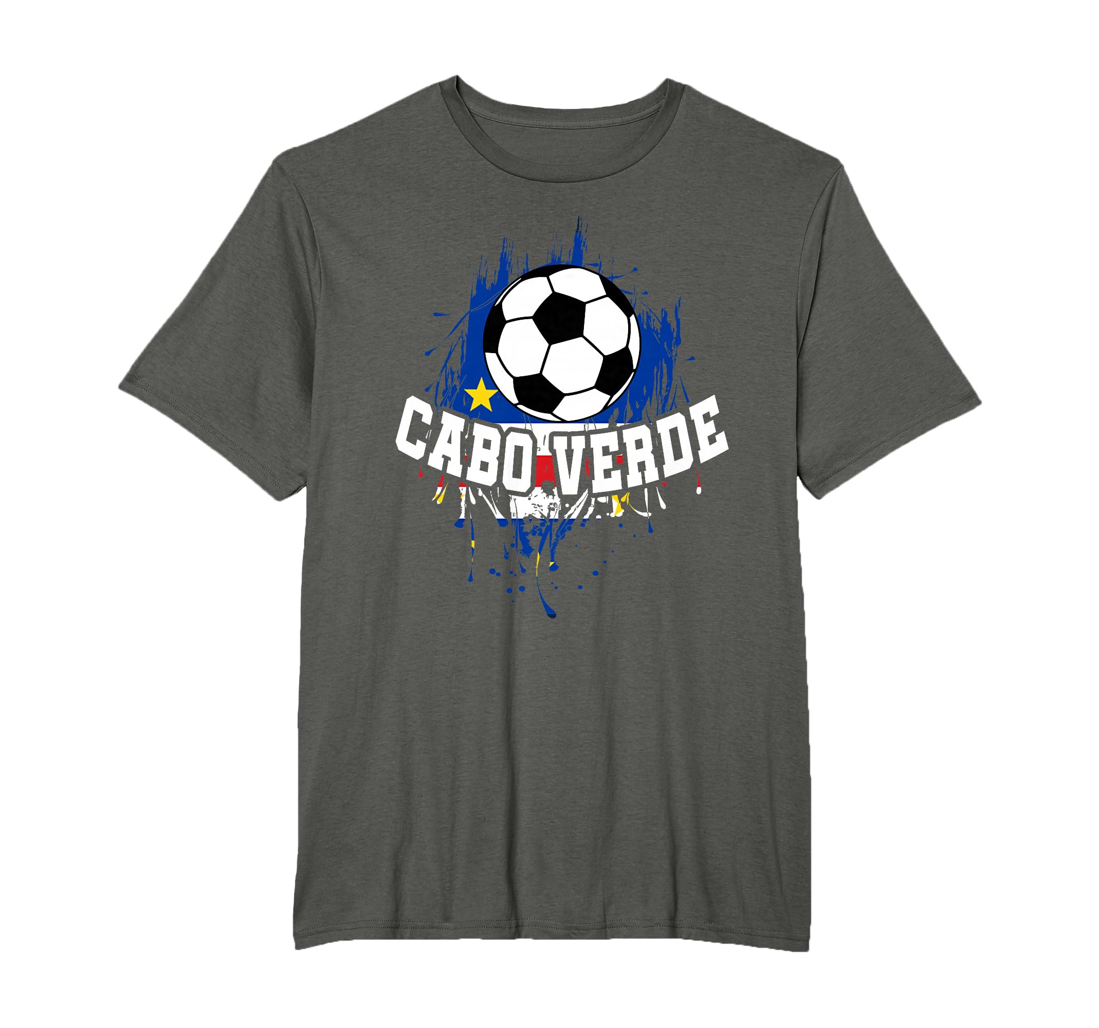 Cabo Verde Soccer Cabo Verdean Football T-Shirt - Trendy Graphic Unisex - T-Shirt, Sweatshirt, Hoodie