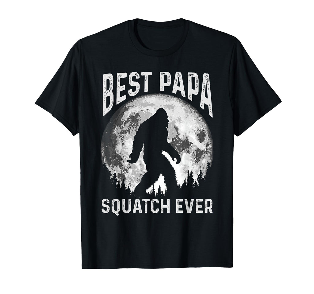 Best Papa Squatch Ever Bigfoot T-Shirt - Aesthetic Graphic for Adults - T-Shirt, Sweatshirt, Hoodie