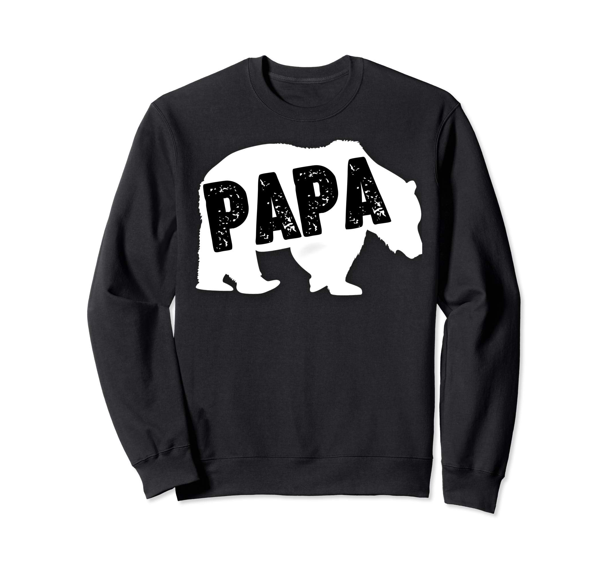 Papa Bear Funny Joke Funny Sweatshirt - Minimalist Print for Adults - T-Shirt, Sweatshirt, Hoodie