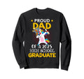 Proud Dad 2025 High School Graduate Sweatshirt - Graphic Print Unisex - T-Shirt, Sweatshirt, Hoodie