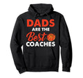 Dad Basketball Coach Dads Are Best Hoodie - Minimalist Print Unisex - T-Shirt, Sweatshirt, Hoodie