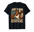 Bigfoot Papa Just Dad Who Always T-Shirt - Fun Novelty Design for Adults - T-Shirt, Sweatshirt, Hoodie
