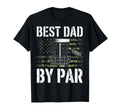 Us Camouflage Flag Best Dad Par Disc Golf T-Shirt - Trendy Graphic Unisex - T-Shirt, Sweatshirt, Hoodie