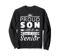 Proud Son Class 2026 Senior Son Sweatshirt - Minimalist Print Unisex - T-Shirt, Sweatshirt, Hoodie