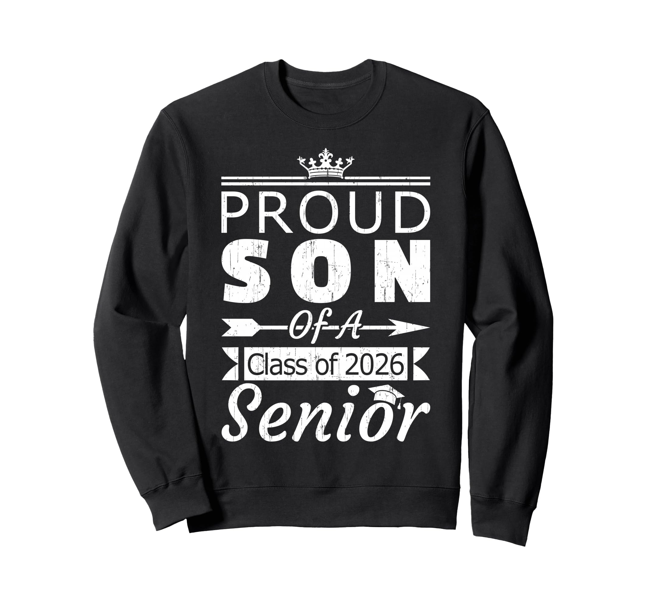 Proud Son Class 2026 Senior Son Sweatshirt - Minimalist Print Unisex - T-Shirt, Sweatshirt, Hoodie