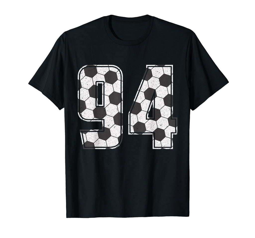 Soccer Player Number 94 Ninety Four T-Shirt - Trendy Graphic for Adults - T-Shirt, Sweatshirt, Hoodie