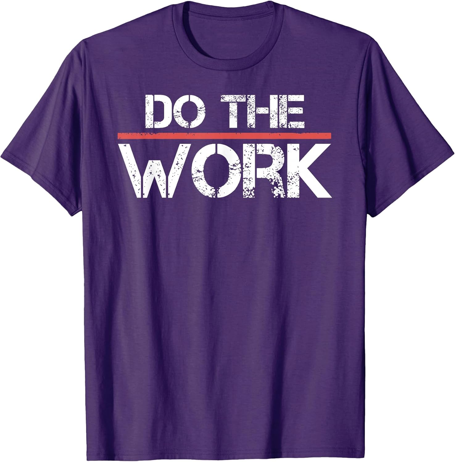 Do The Work Motivational Positive Inspirational Quote - Adult & Kids T-Shirts, Sweatshirts & Hoodies apparel design preview 1
