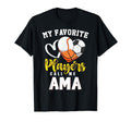 Ama My Favorite Baseball Soccer T-Shirt - Custom Art Print Unisex - T-Shirt, Sweatshirt, Hoodie