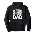 World Champion Deadbeat Dad Single Hoodie - Minimalist Print Men Women - T-Shirt, Sweatshirt, Hoodie