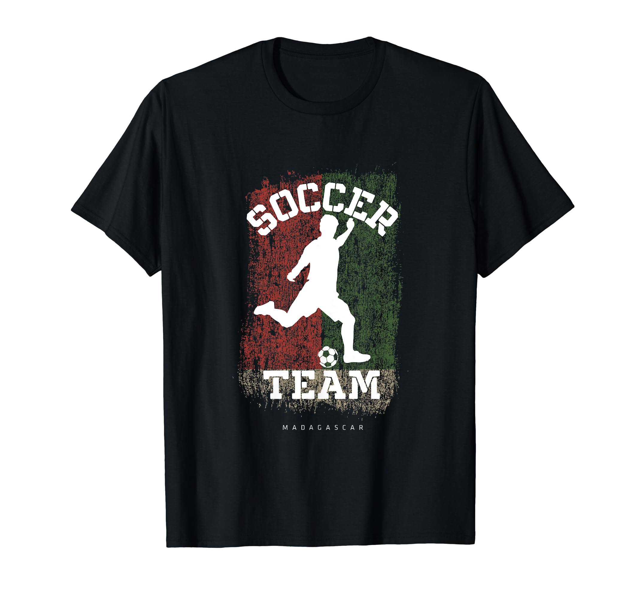 Soccer Madagascar Flag Football Team T-Shirt - Streetwear Style Men Women - T-Shirt, Sweatshirt, Hoodie
