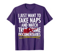 True Crime Crime Lover Nap T-Shirt - Fun Novelty Design for Adults - T-Shirt, Sweatshirt, Hoodie