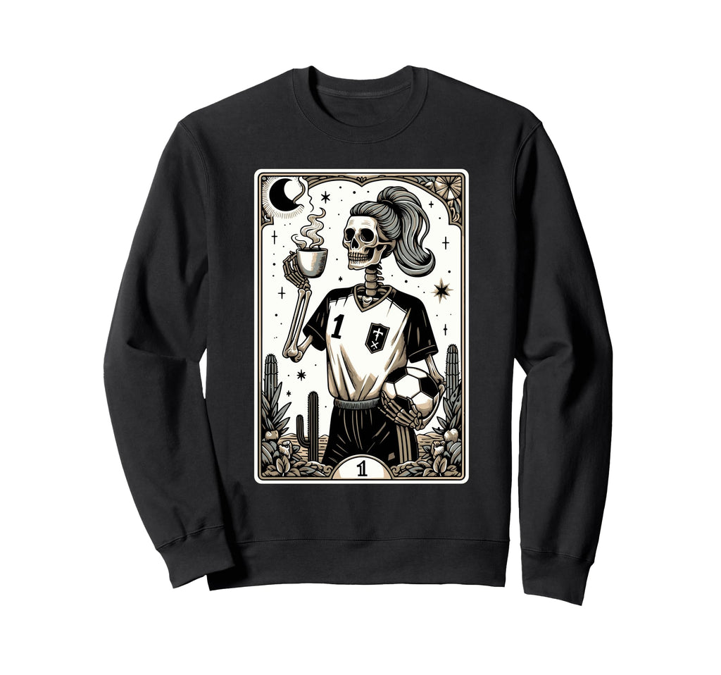 Soccer Mom Soccer Mum Tarot Card Sweatshirt - Casual Everyday Wear Unisex - T-Shirt, Sweatshirt, Hoodie
