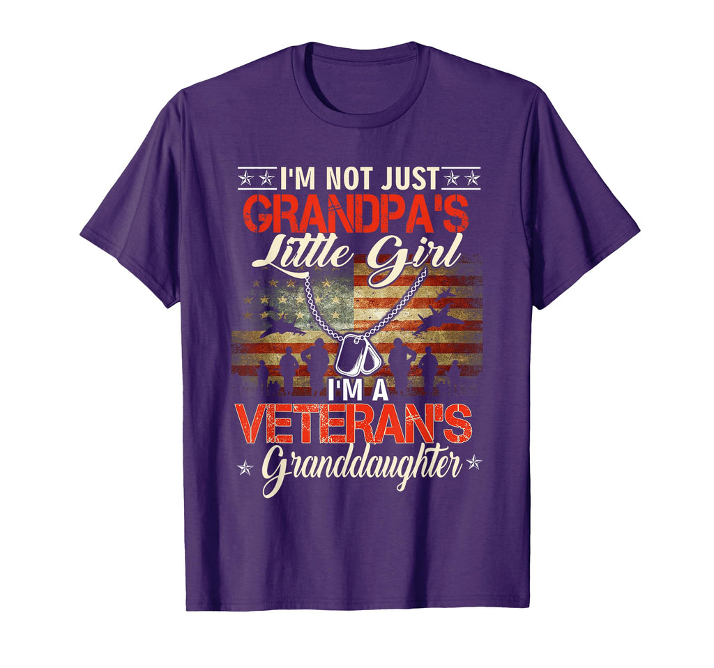 Not Just Grandpas Little Im Veterans T-Shirt - Unique Graphic Unisex - T-Shirt, Sweatshirt, Hoodie