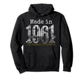 Made 1961 65 Year Old 1961 65Th Hoodie - Minimalist Print for Adults - T-Shirt, Sweatshirt, Hoodie