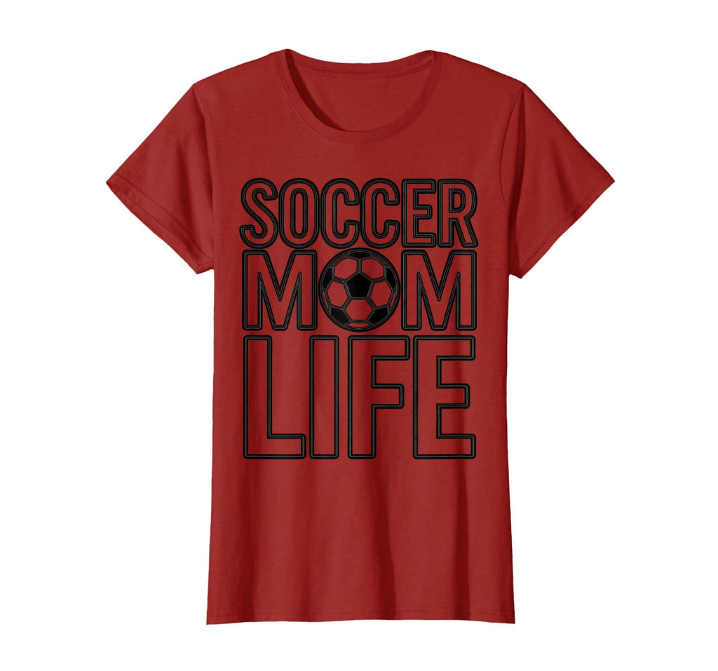 Soccer Mom Life Proud Sports Moms T-Shirt - Casual Everyday Wear Men Women - T-Shirt, Sweatshirt, Hoodie