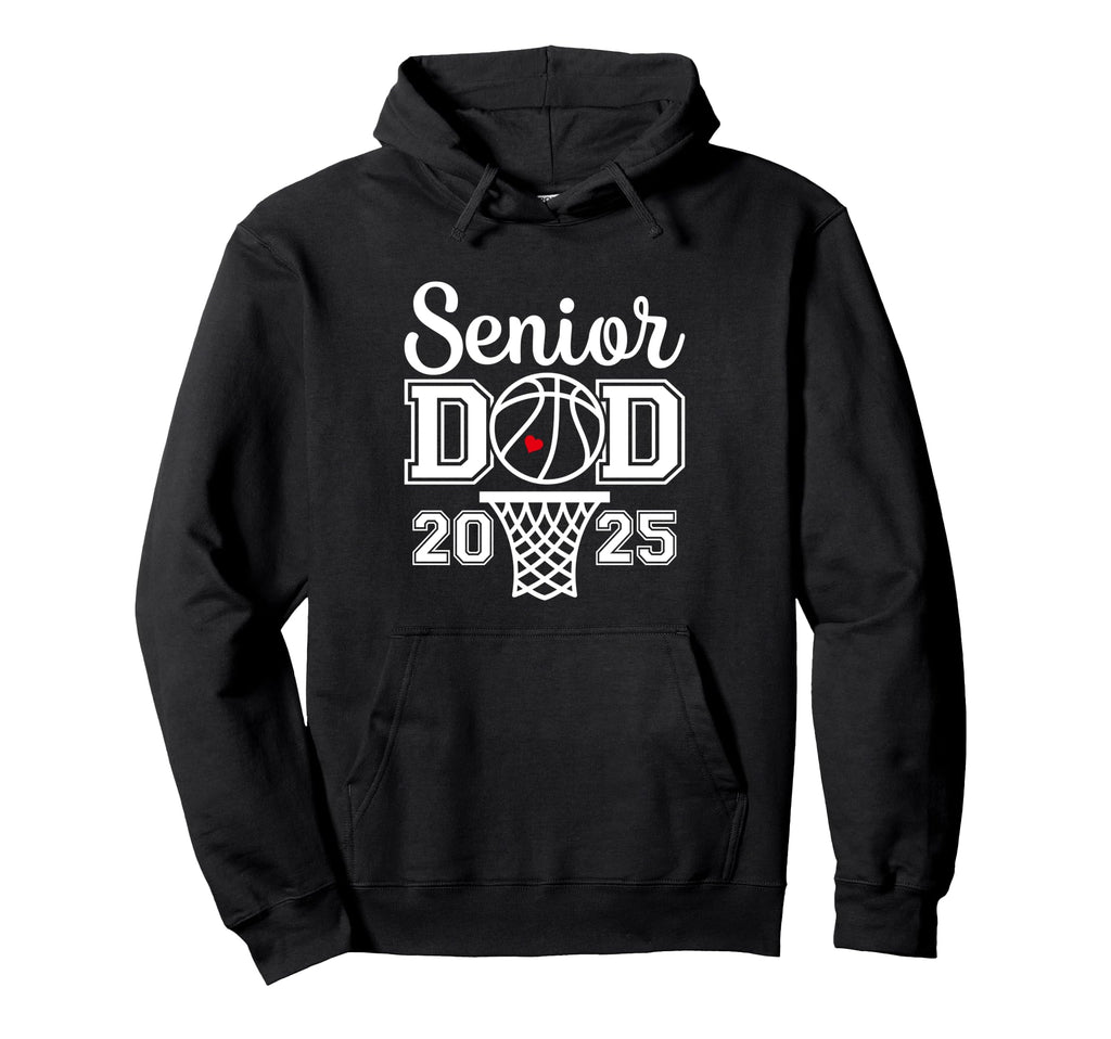 Proud Dad 2025 Senior Graduate Hoodie - Streetwear Style for Adults - T-Shirt, Sweatshirt, Hoodie