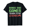 Stepdad Fathers Day Bonus Dad Gamer T-Shirt - Trendy Graphic for Adults - T-Shirt, Sweatshirt, Hoodie